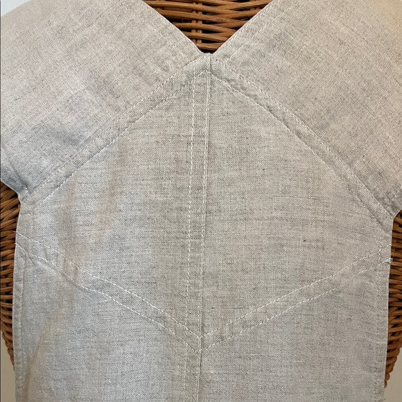 Susan Bristol Cream Overall Dress - Picture 8 of 10